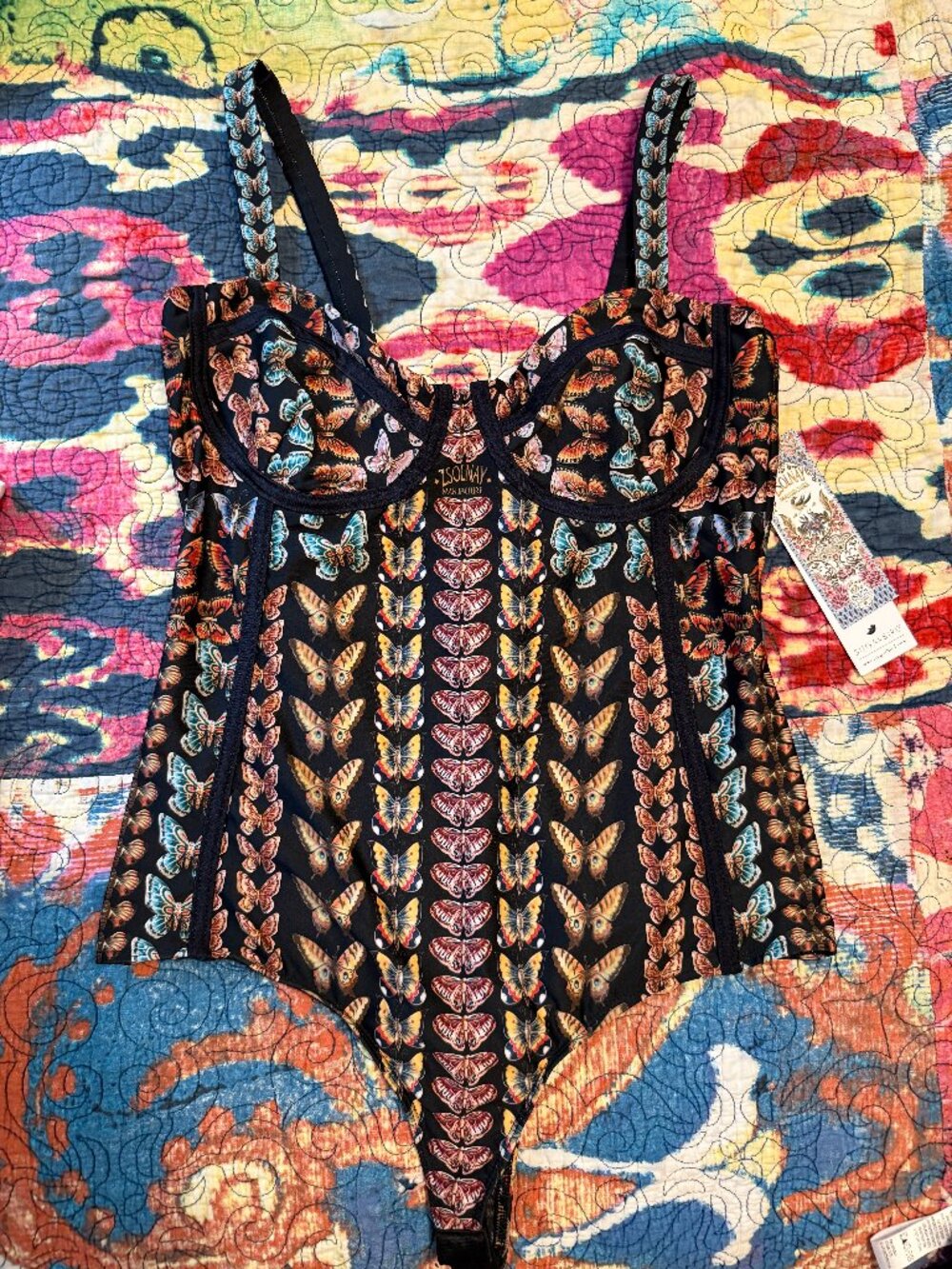 Butterfly Thong Bodysuit